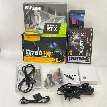 【全額返金保証】【最速発送】自作PC Intel(R) Core(TM) i7-9700K CPU @ 3.60GHz 32GB M.2 SSD 1TB NVIDIA GeForce RTX 2070 SUPER 美品 動作確認済