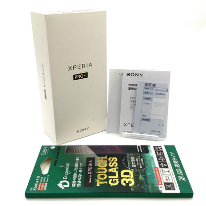 【全額返金保証】【最速発送】Sony Xperia PRO-I 512GB フロストブラック SIMフリー XQ-BE42 美品 動作確認済