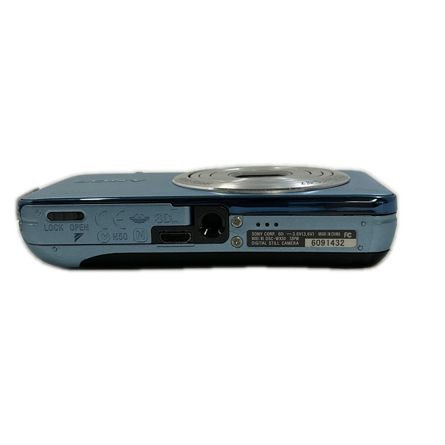【全額返金保証】【最速発送】Sony コンパクトデジタルカメラ サイバーショット DSC-WX50 (L) [ブルー] 動作確認済