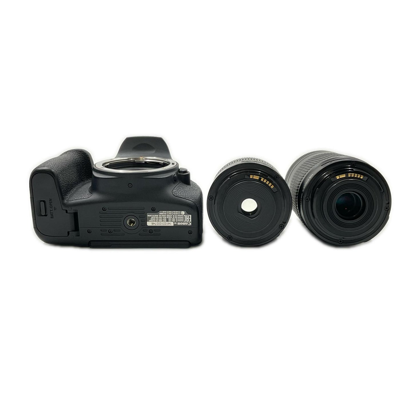 【全額返金保証】【最速発送】Canon デジタル一眼 EOS X9i ダブルズームキット ブラック 美品 動作確認済
