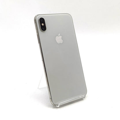 【全額返金保証】【最速発送】Apple iPhone iPhone XS Max 64GB シルバー Softbank 白ロム 動作確認済 85%