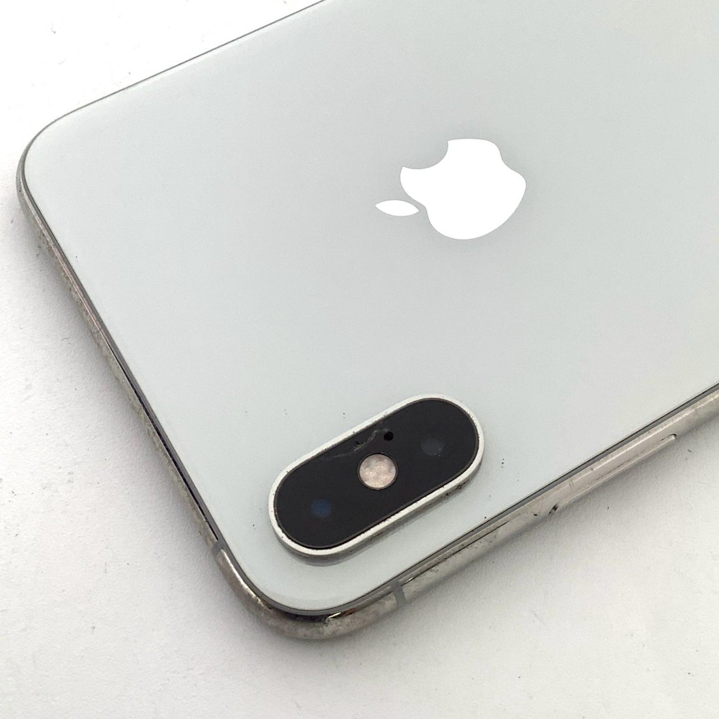 【全額返金保証】【最速発送】Apple iPhone iPhone XS Max 64GB シルバー Softbank 白ロム 動作確認済 85%