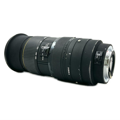 【最速発送】SIGMA APO 50-500mm F4-6.3 EX DG/HSM (ｷﾔﾉﾝ AF)【難有】