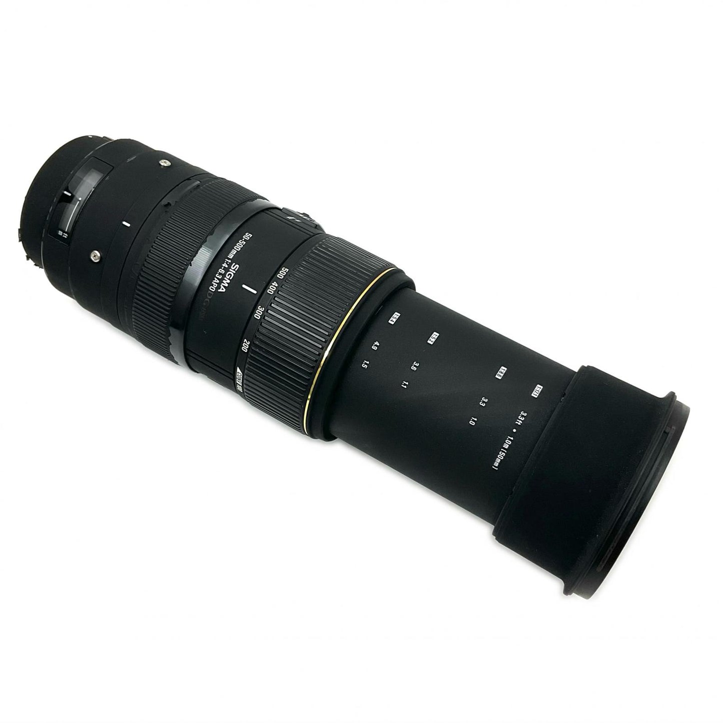 【最速発送】SIGMA APO 50-500mm F4-6.3 EX DG/HSM (ｷﾔﾉﾝ AF)【難有】