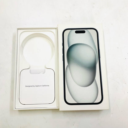 【全額返金保証】【最速発送】Apple iPhone iPhone 15 128GB ブラック SIMフリー 白ロム 動作確認済 84%