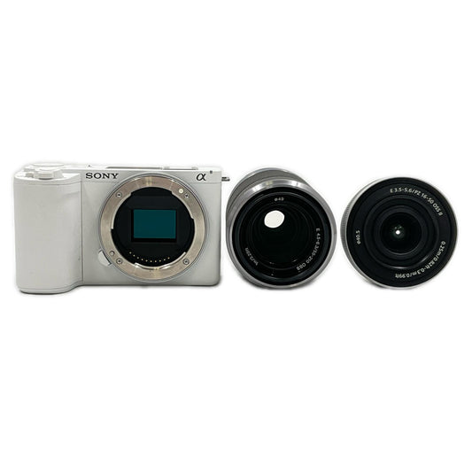 【全額返金保証】【最速発送】 デジタル一眼 VLOGCAM ZV-E10M2X ダブルズームレンズキット 動作確認済
