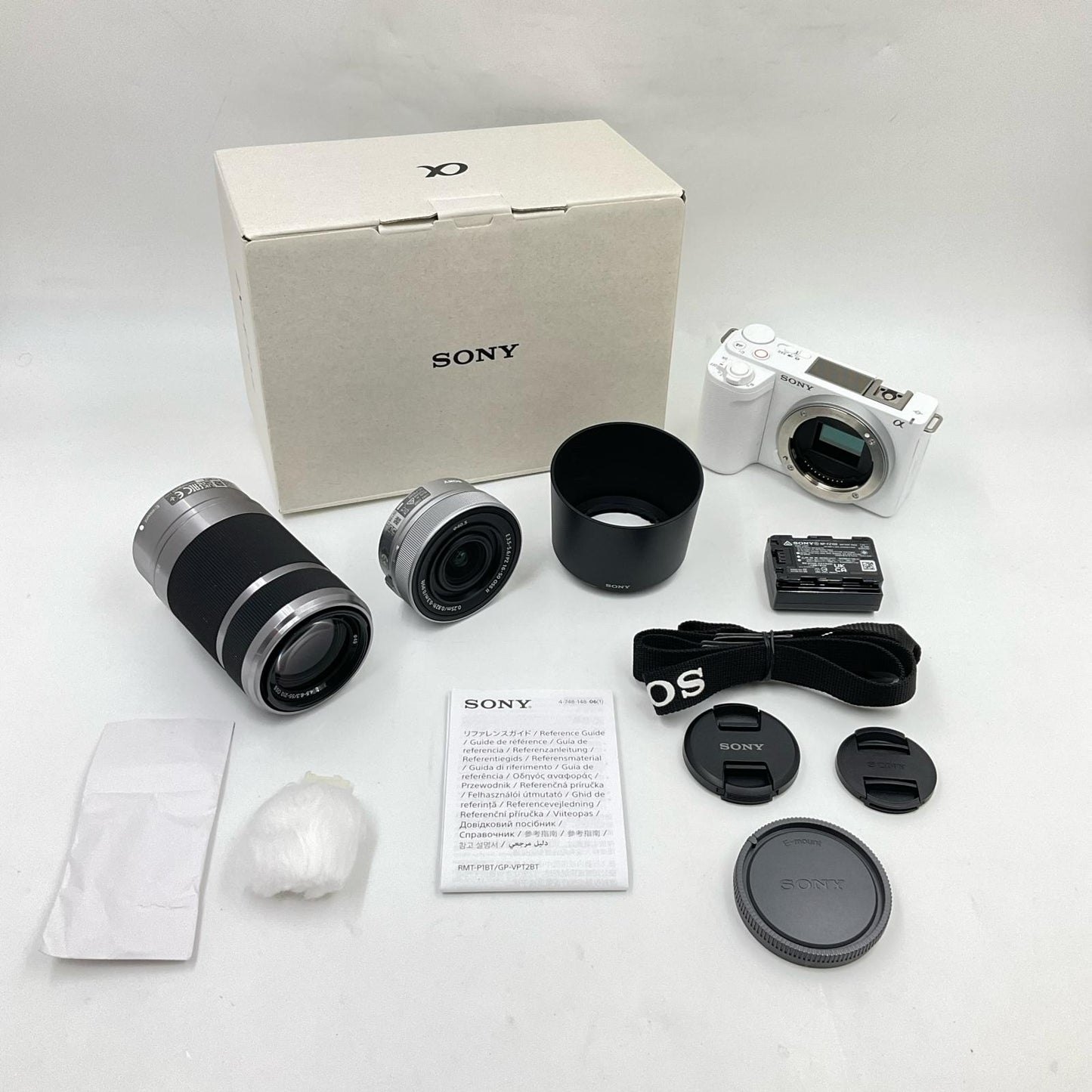 【全額返金保証】【最速発送】 デジタル一眼 VLOGCAM ZV-E10M2X ダブルズームレンズキット 動作確認済