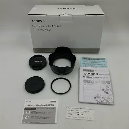【全額返金保証】【最速発送】 50-400mm F/4.5-6.3 Di III VC VXD (Model A067) [ニコンZ用] 美品 動作確認済