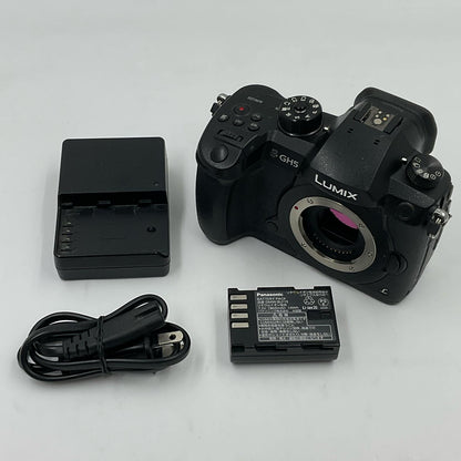 【全額返金保証】【最速発送】 デジタル一眼 LUMIX DC-GH5 ボディ 動作確認済