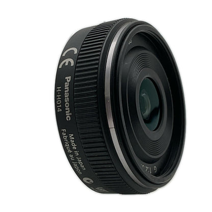 【全額返金保証】【最速発送】 LUMIX G 14mm/F2.5 ASPH. H-H014 動作確認済