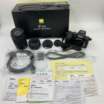 【全額返金保証】【最速発送】 デジタル一眼 Z50II ダブルズームキット 美品 動作確認済