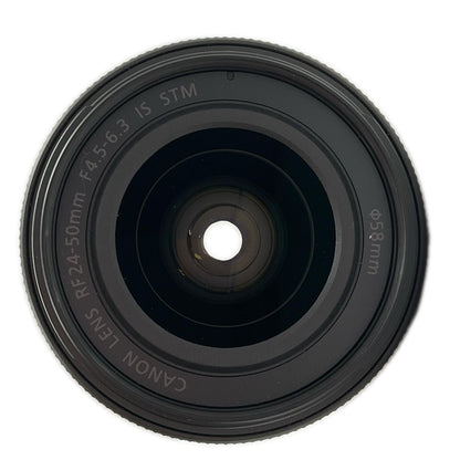 【全額返金保証】【最速発送】 RF24-50mm F4.5-6.3 IS STM 美品 動作確認済