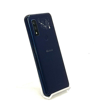 【最速発送】 arrows We 64GB ブルー系 docomo SIMフリー F-51B 白ロム【難有】