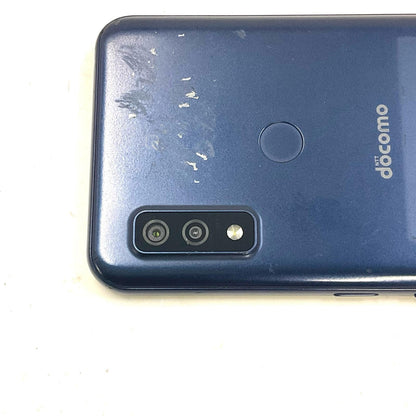 【最速発送】 arrows We 64GB ブルー系 docomo SIMフリー F-51B 白ロム【難有】