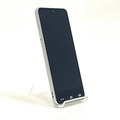 【最速発送】 BASIO active 64GB シルバー系 au SIMフリー SHG09 白ロム【難有】