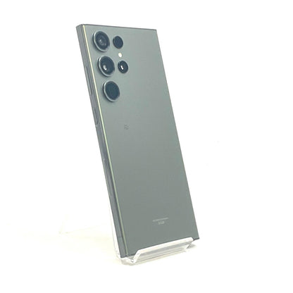 【最速発送】 Galaxy S23 Ultra 256GB グリーン系 au SIMフリー SCG20 白ロム【難有】