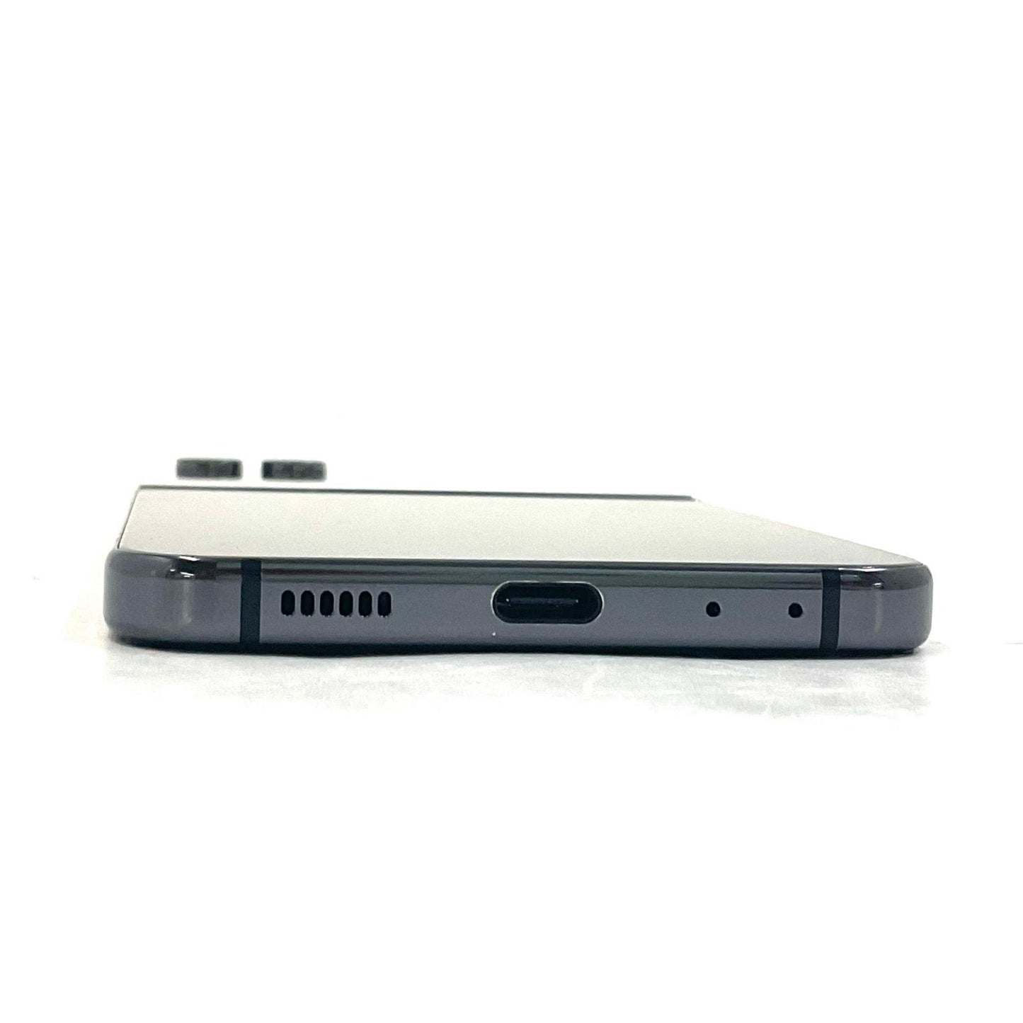 【最速発送】 Galaxy Z Flip5 256GB グレー系 SIMフリー SIMフリー SM-F731N 白ロム【難有】