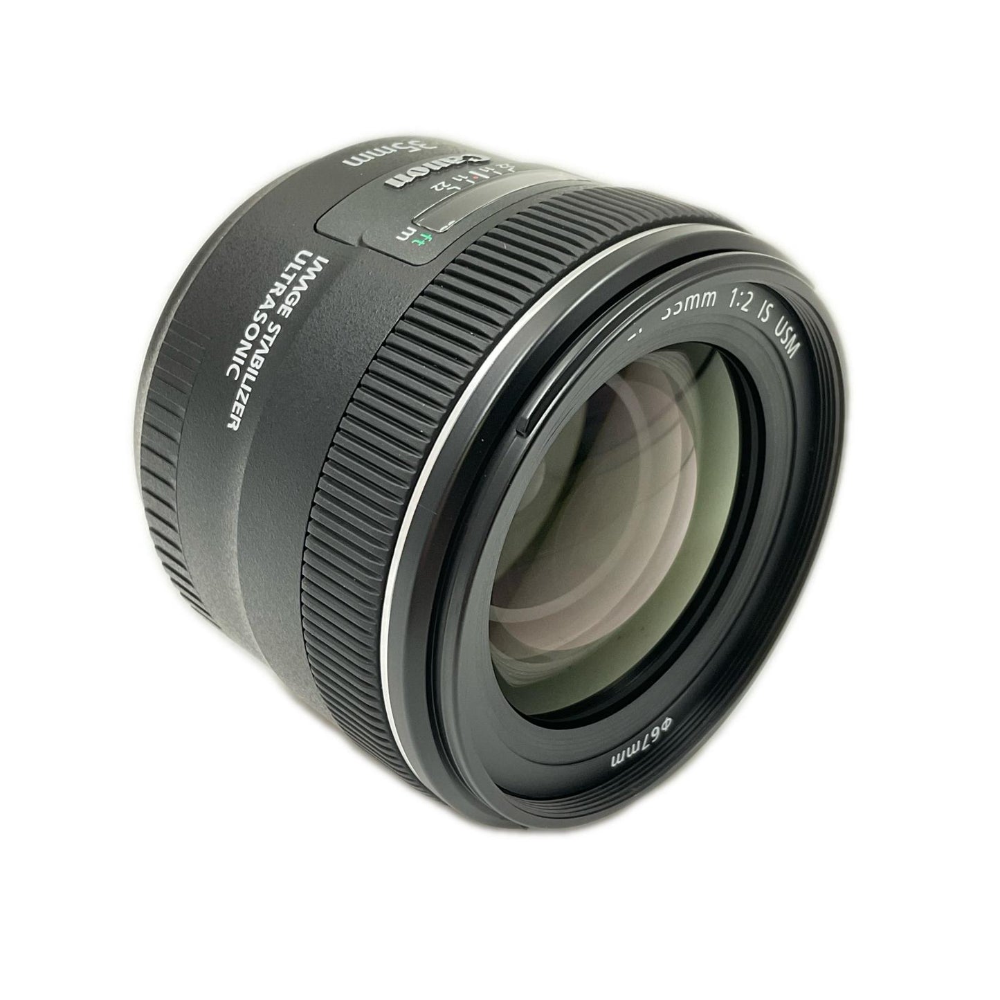 【全額返金保証】【最速発送】Canon EF35mm F2 IS USM 超美品 動作確認済