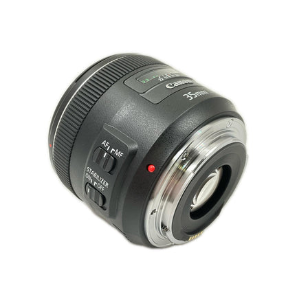 【全額返金保証】【最速発送】Canon EF35mm F2 IS USM 超美品 動作確認済