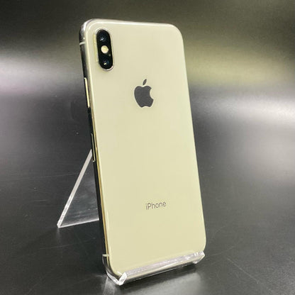 【最速発送】Apple iPhone iPhone X 64GB シルバー au SIMフリー 白ロム【難有】 71%