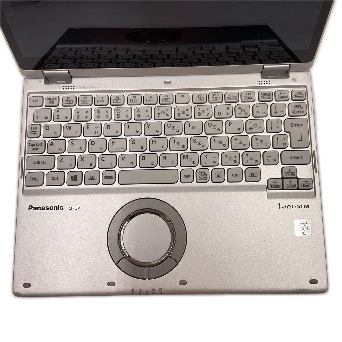 【全額返金保証】【最速発送】Panasonic Let's note QV9 CF-QV9TFLVS i7-10810U 1.1GHz 16GB M.2 SSD 512GB 69.4% 動作確認済