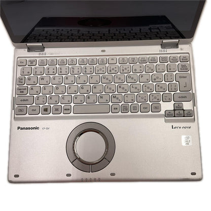 【全額返金保証】【最速発送】Panasonic Let's note QV9 CF-QV9TFLVS i7-10810U 1.1GHz 16GB M.2 SSD 512GB 69.4% 動作確認済