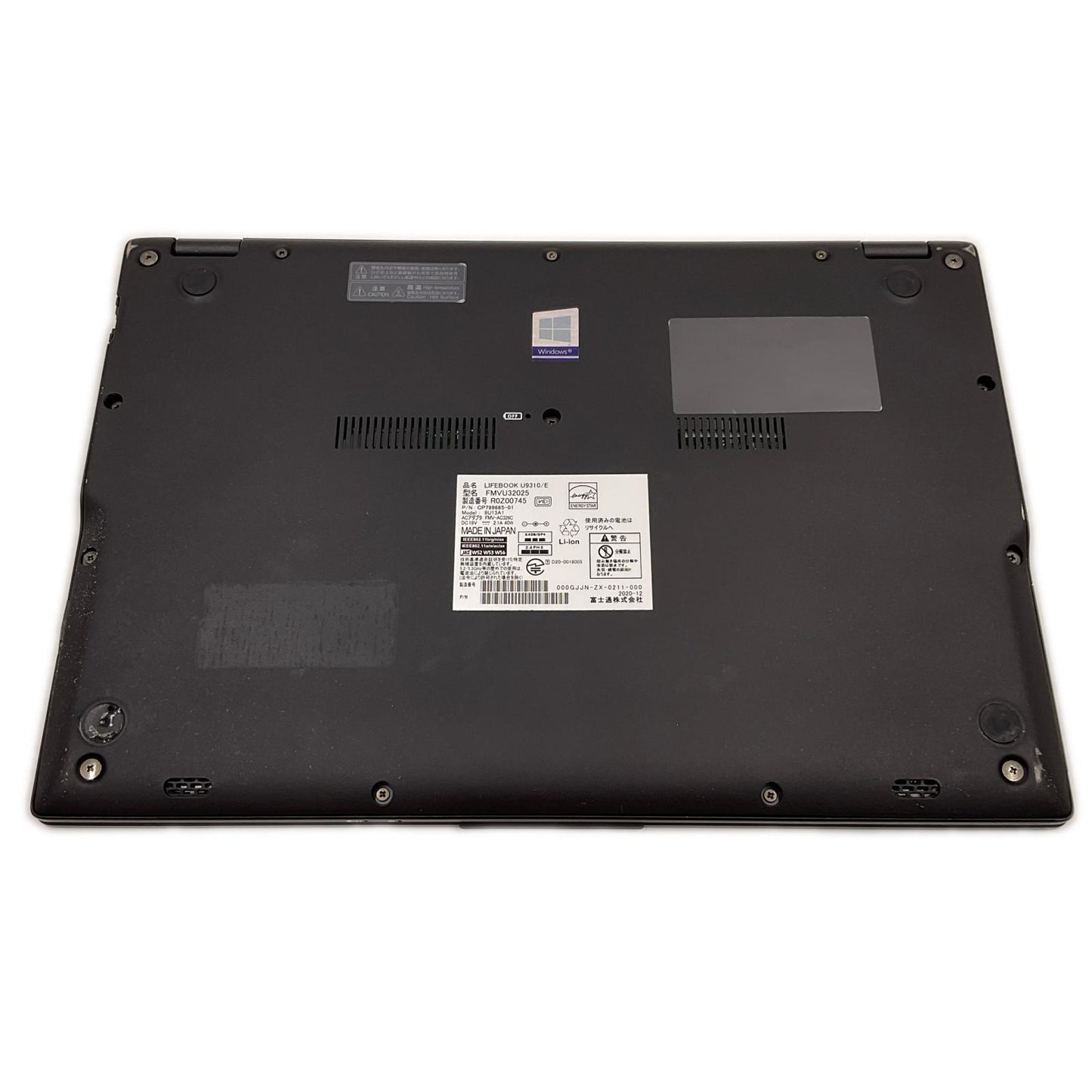 【全額返金保証】【最速発送】富士通 LIFEBOOK U9310/E i5-10310U 1.7GHz 8GB M.2 SSD 512GB 45.9% 動作確認済