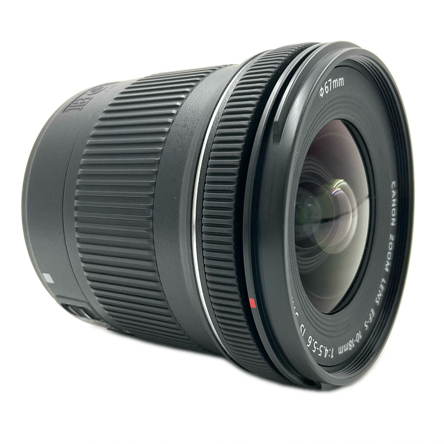 【全額返金保証】【最速発送】Canon EF-S10-18mm F4.5-5.6 IS STM 美品 動作確認済