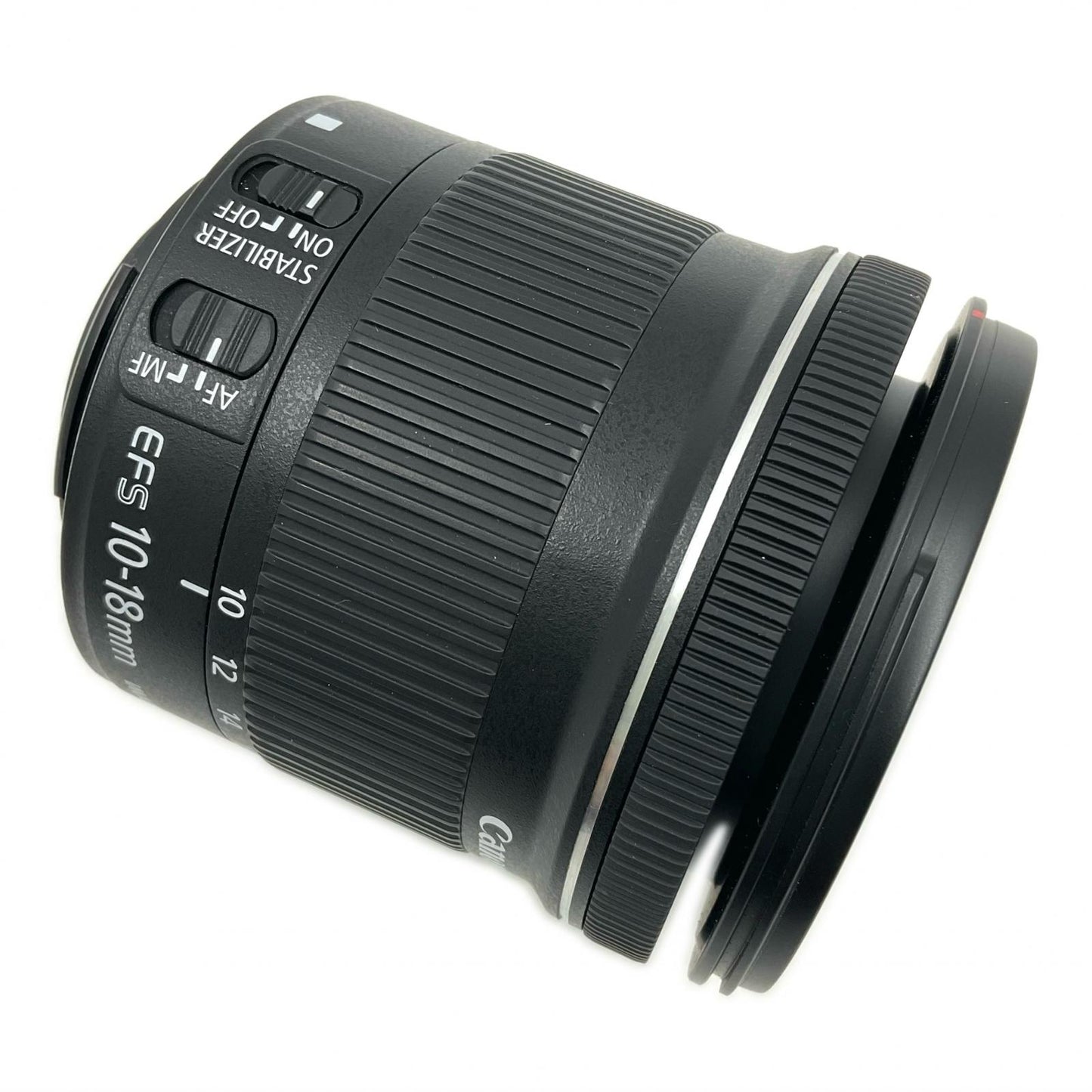 【全額返金保証】【最速発送】Canon EF-S10-18mm F4.5-5.6 IS STM 美品 動作確認済