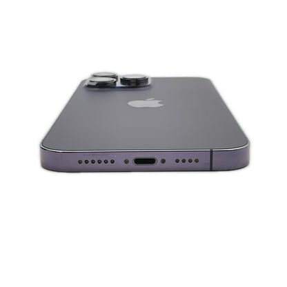 【全額返金保証】【最速発送】Apple iPhone iPhone 14 Pro Max 256GB パープル au 白ロム 動作確認済 79%