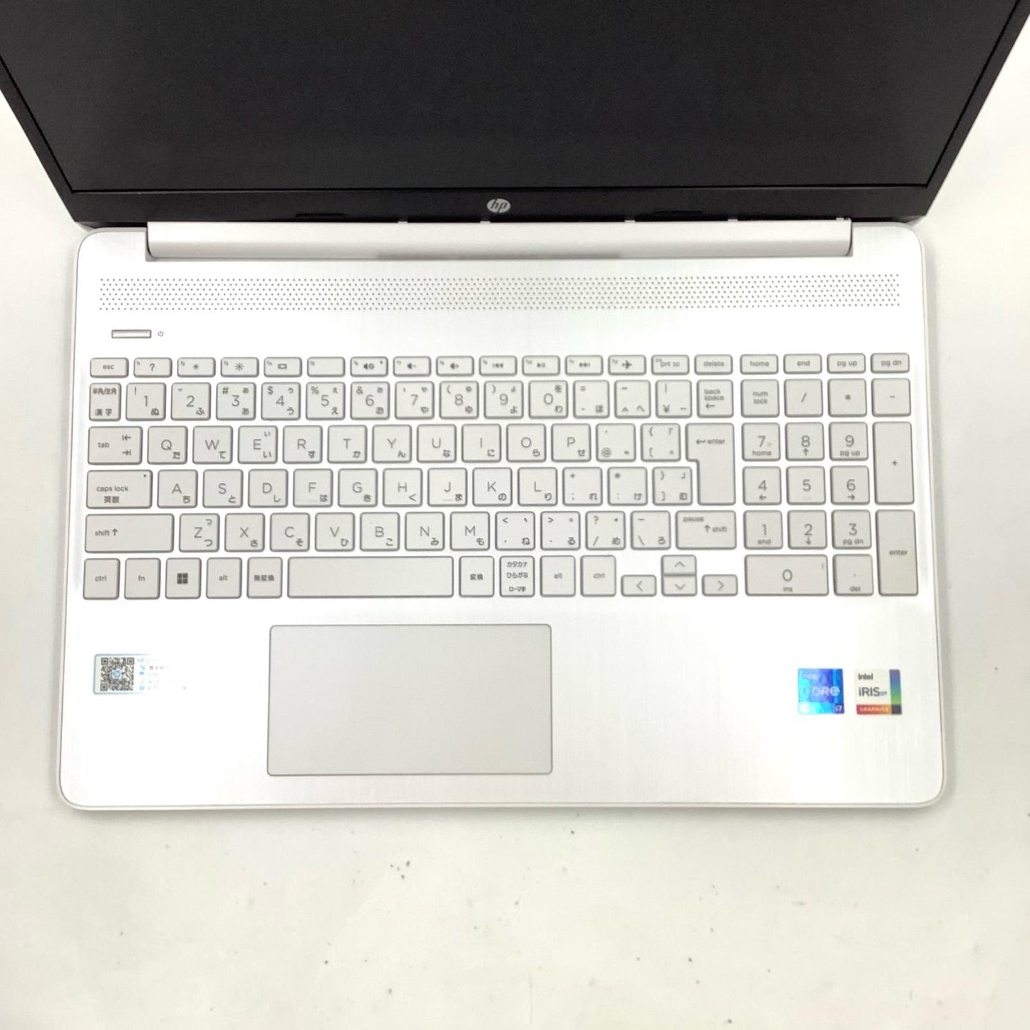【全額返金保証】【最速発送】HP 15s-fq5044TU 6F8T9PA#ABJ 12th Gen Intel(R) Core(TM) i7-1255U 16GB M.2 SSD 512GB 86.1% 美品 動作確認済