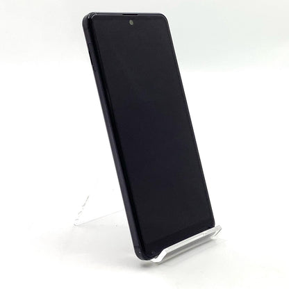 【全額返金保証】【最速発送】SHARP AQUOS sense4 basic 64GB ブラック Softbank A003SH 白ロム 動作確認済