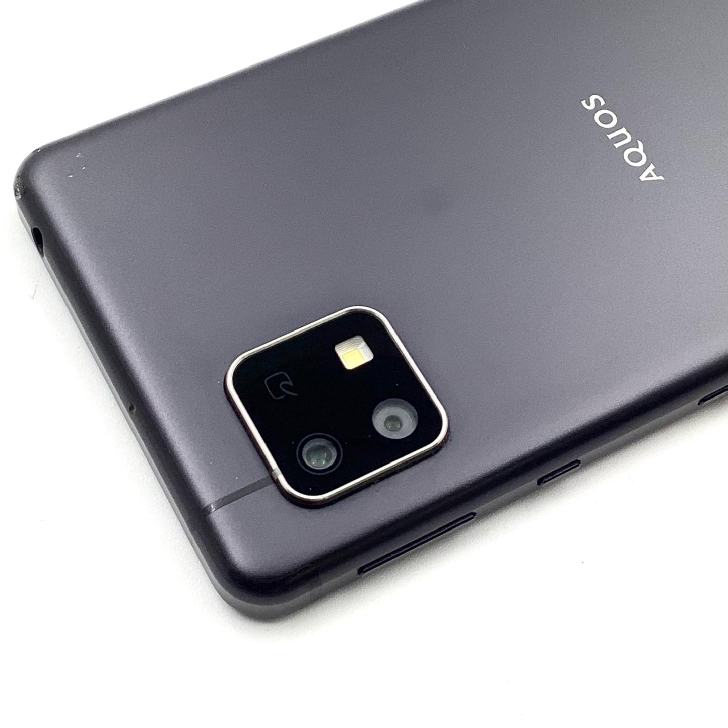 【全額返金保証】【最速発送】SHARP AQUOS sense4 basic 64GB ブラック Softbank A003SH 白ロム 動作確認済