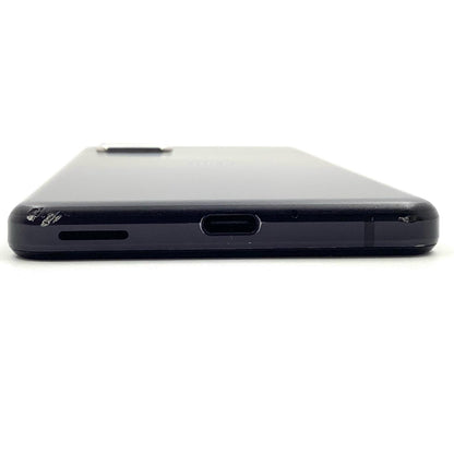 【全額返金保証】【最速発送】SHARP AQUOS sense4 basic 64GB ブラック Softbank A003SH 白ロム 動作確認済