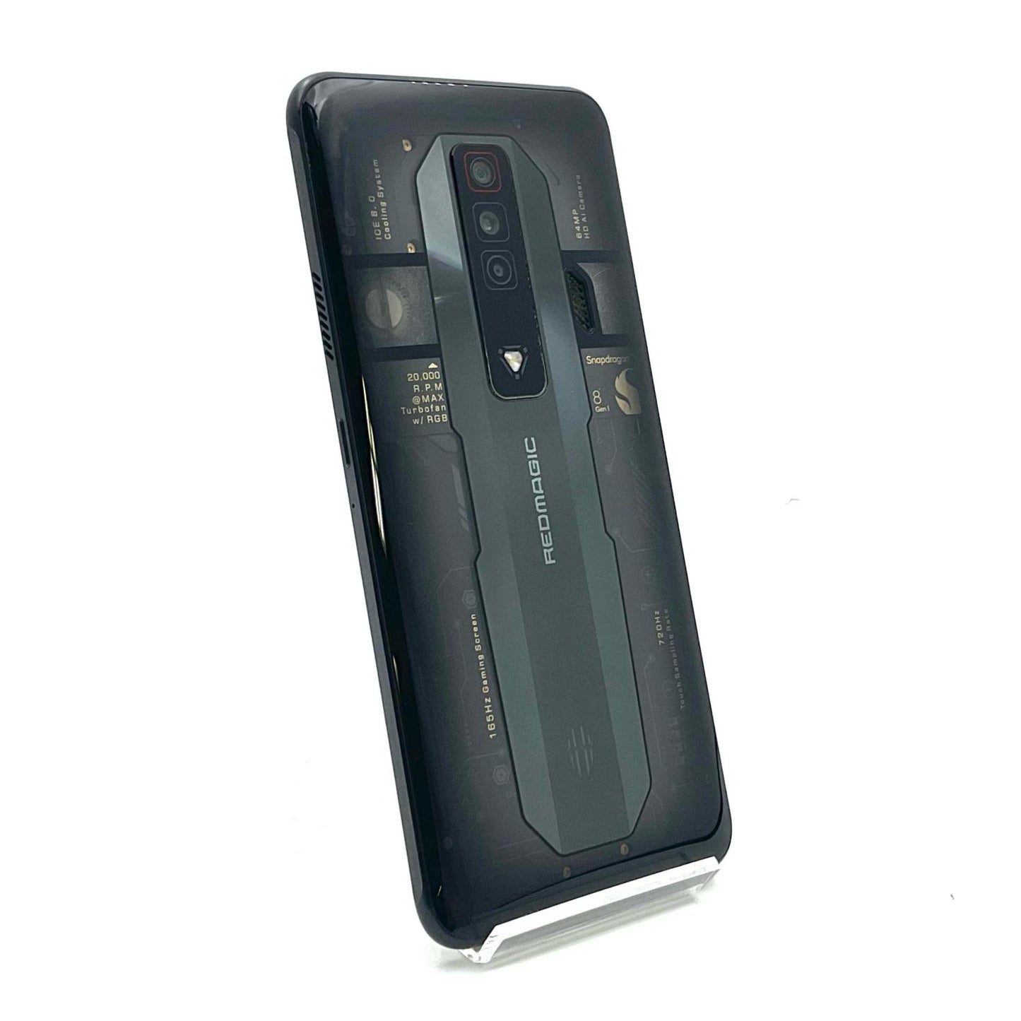 【全額返金保証】【最速発送】ZTE REDMAGIC 7 256GB ブラック SIMフリー NX679J 白ロム 動作確認済