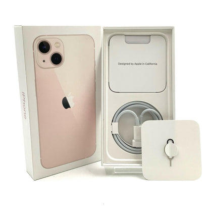 【全額返金保証】【最速発送】Apple iPhone iPhone 13 256GB ピンク au SIMフリー 白ロム 動作確認済 73%