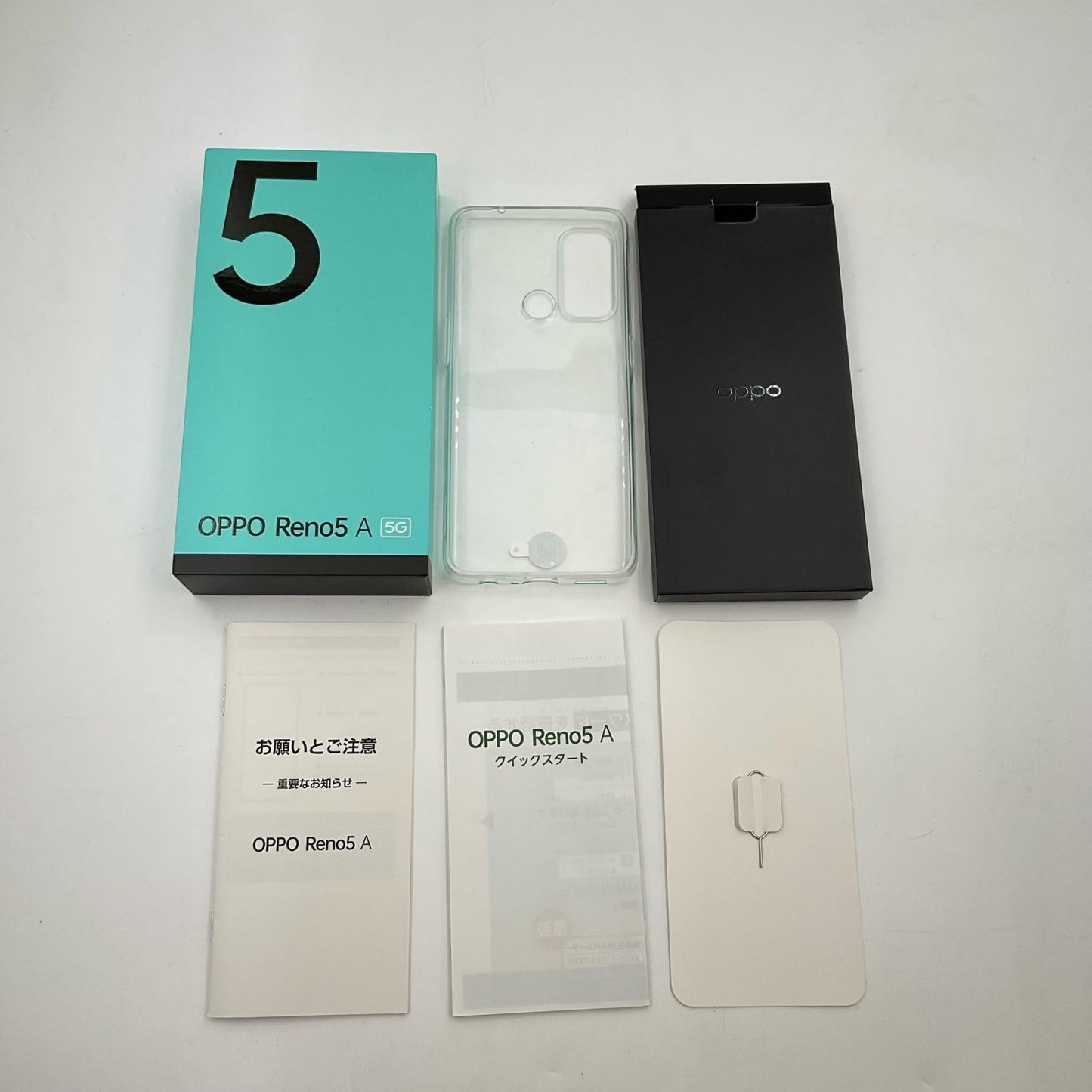 【全額返金保証】【最速発送】OPPO Reno 5A 128GB アイスブルー Softbank SIMフリー A101OP 白ロム 超美品 動作確認済