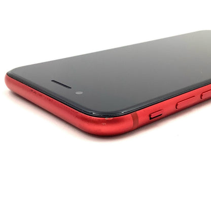 【最速発送】Apple iPhone iPhone SE（第2世代） 128GB (PRODUCT)RED docomo SIMフリー 白ロム【難有】 74%