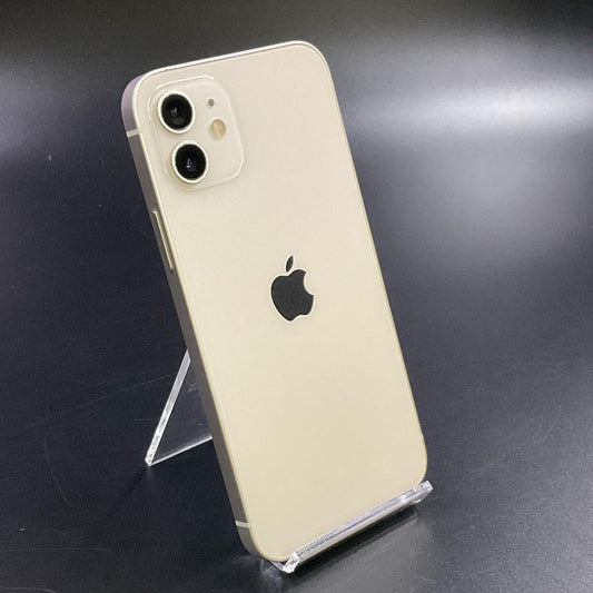 【全額返金保証】【最速発送】Apple iPhone iPhone 12 128GB ホワイト docomo SIMフリー 白ロム 動作確認済 74%