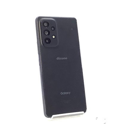 【全額返金保証】【最速発送】SAMSUNG Galaxy SC-53C A53 5G 128GB ブラック docomo 白ロム 美品 動作確認済