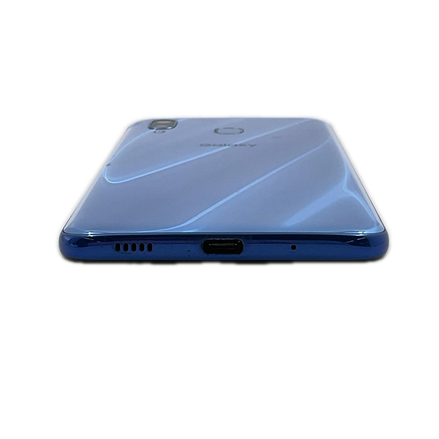 【最速発送】SAMSUNG Galaxy A30 64GB ブルー au SCV43 白ロム【難有】