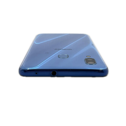 【最速発送】SAMSUNG Galaxy A30 64GB ブルー au SCV43 白ロム【難有】