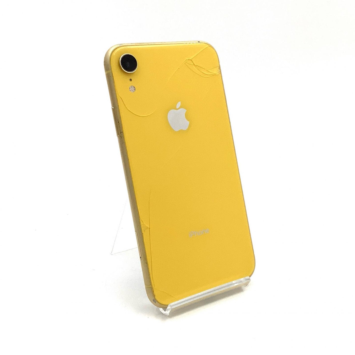【最速発送】Apple iPhone iPhone XR 64GB イエロー au SIMフリー 白ロム【難有】 83%