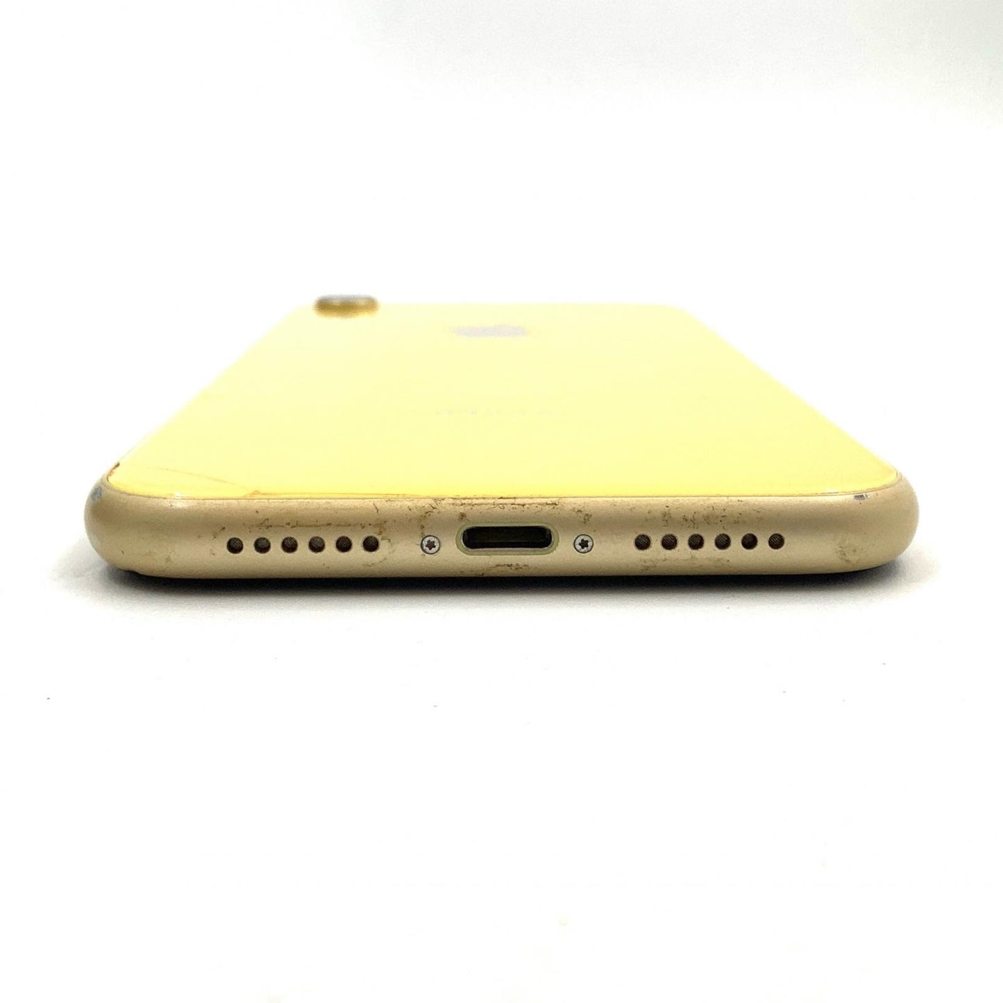 【最速発送】Apple iPhone iPhone XR 64GB イエロー au SIMフリー 白ロム【難有】 83%