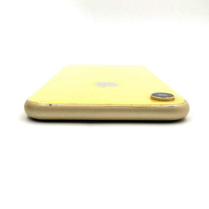 【最速発送】Apple iPhone iPhone XR 64GB イエロー au SIMフリー 白ロム【難有】 83%