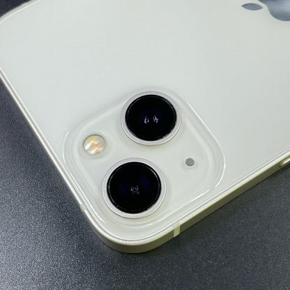 【全額返金保証】【最速発送】Apple iPhone iPhone 13 128GB スターライト Softbank SIMフリー 白ロム 動作確認済 83%