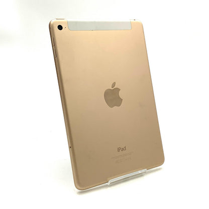 【全額返金保証】【最速発送】Apple iPad mini 7.9インチ 第4世代 128GB ゴールド WiFi+Cellular Softbank SIMフリー 白ロム 動作確認済