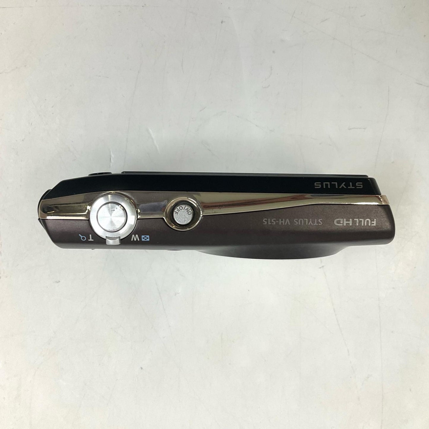 【全額返金保証】【最速発送】OLYMPUS コンパクトデジタルカメラ STYLUS VH-515 ブラウン 動作確認済