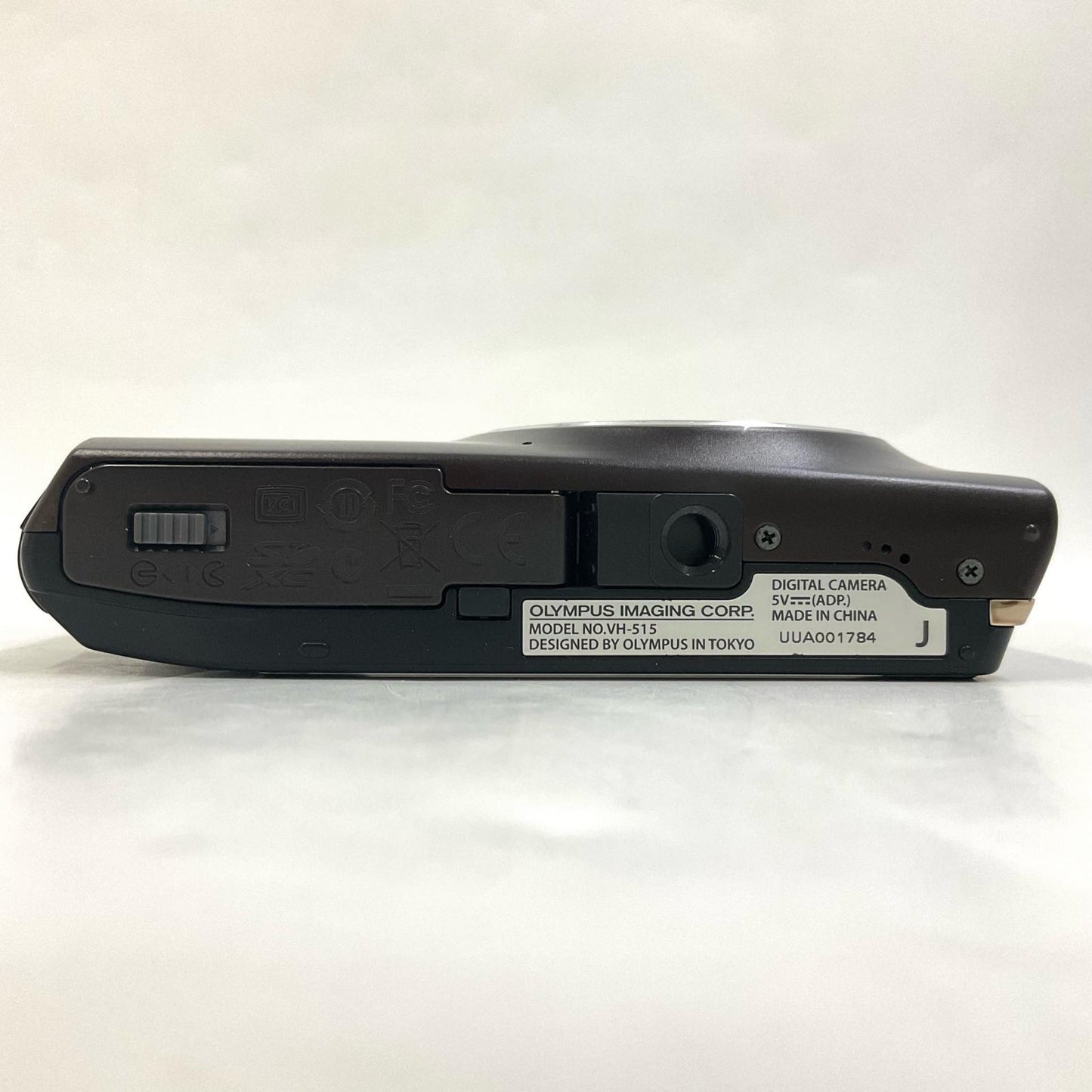 【全額返金保証】【最速発送】OLYMPUS コンパクトデジタルカメラ STYLUS VH-515 ブラウン 動作確認済
