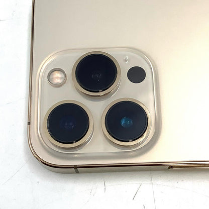 【全額返金保証】【最速発送】Apple iPhone iPhone 13 Pro 128GB ゴールド au SIMフリー 白ロム 美品 動作確認済 82%